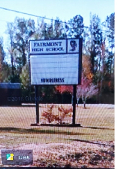 Fairmont High School went from this to...